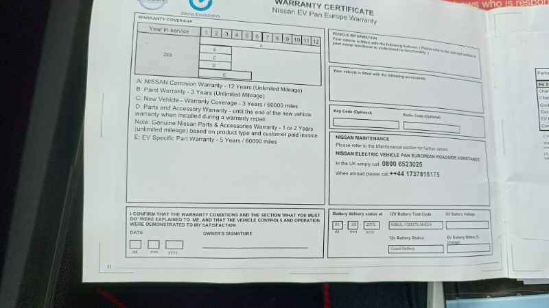 Leaf 24kw Service History (5)